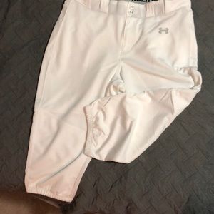 Crop under Armor baseball pants